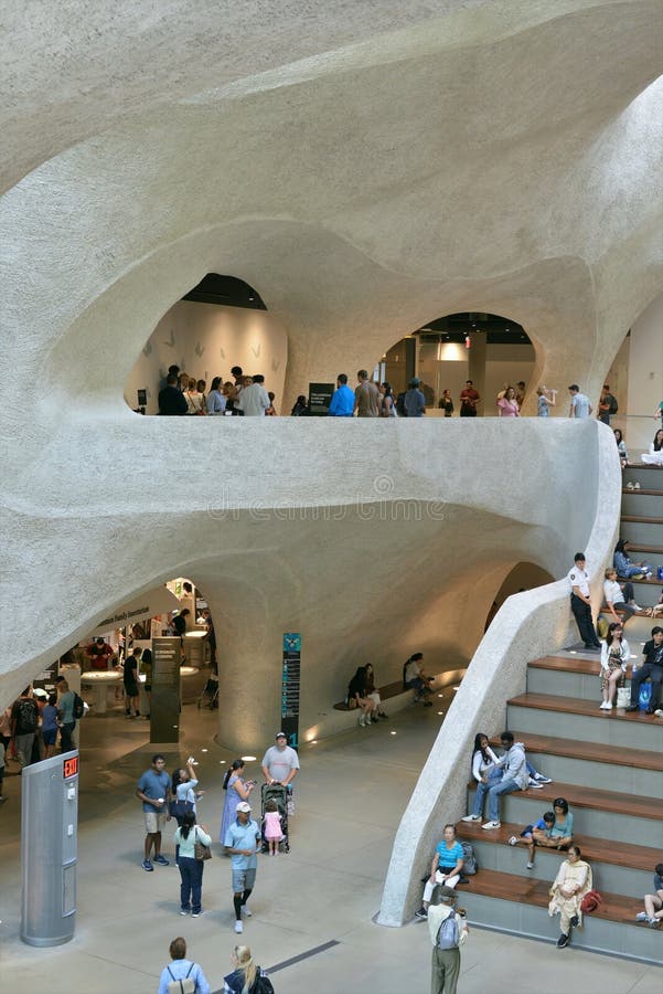 Richard gilder centre for science education and innovation manhattan new york usa images stock