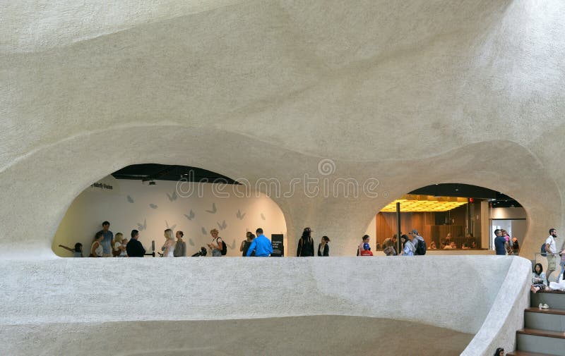 Richard gilder centre for science education and innovation manhattan new york usa image stock