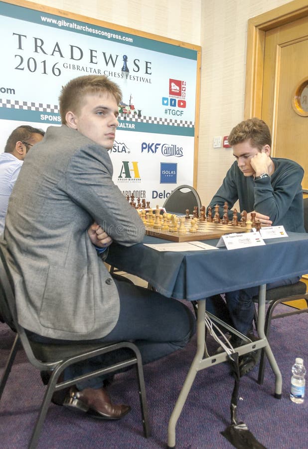 Romanian Chess Grandmaster Richard Rapport During Editorial Stock Photo -  Stock Image