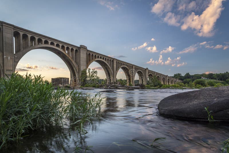 Richmond Railroad Bridge Over James River