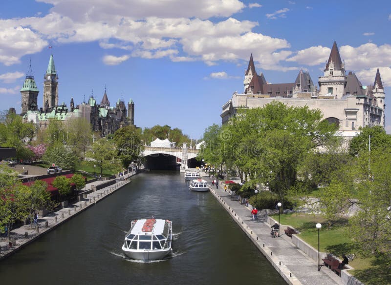 Rideau Canal, The Parliament of Canada, Ottawa