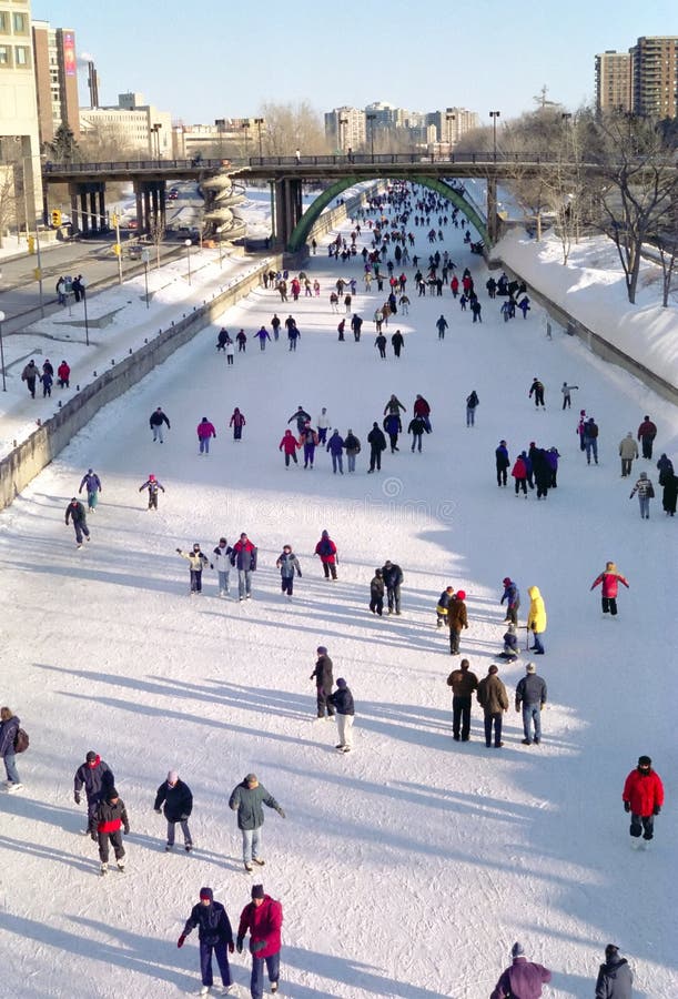 Rideau Canal Skating, Ottawa Ontario Canada