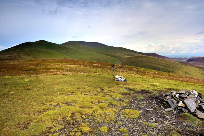 Ridgeline Skiddaw obraz royalty free Ridgeline Skiddaw obraz royalty free