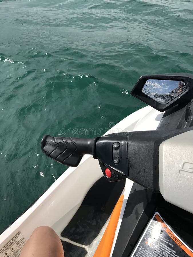 Riding on Jet Ski editorial stock photo. Image of summer 184797473