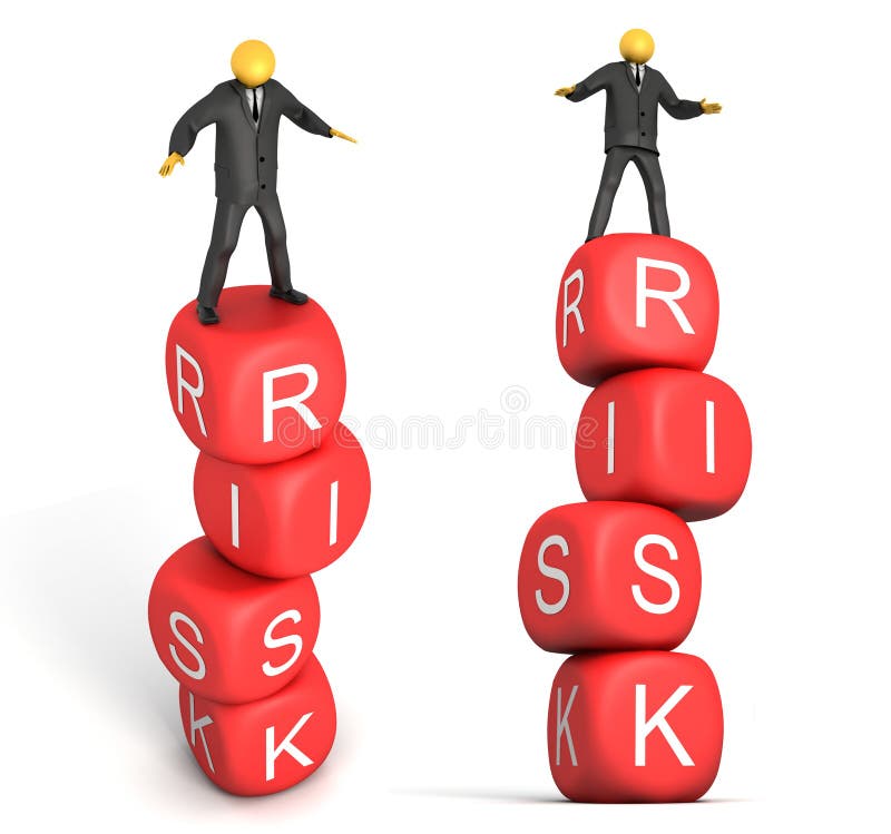 Riesgo de asunto libre illustration Riesgo de asunto libre illustration