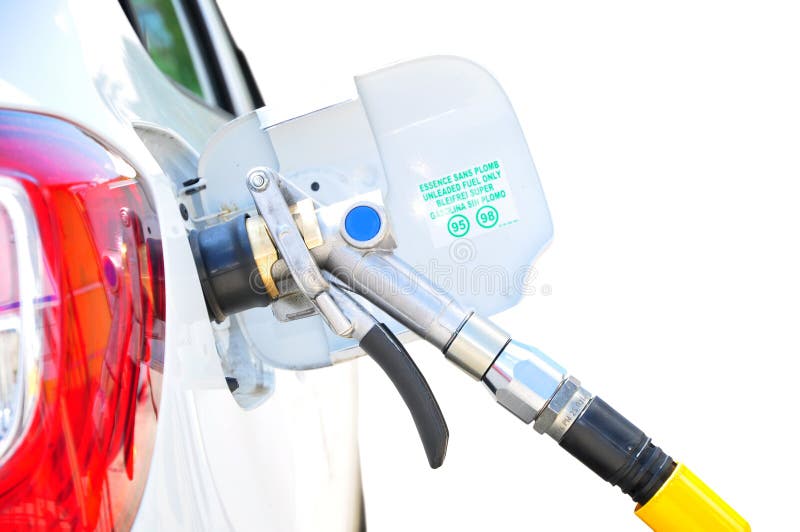 Rifornimento del gas di GPL fotografie stock Rifornimento del gas di GPL fotografie stock