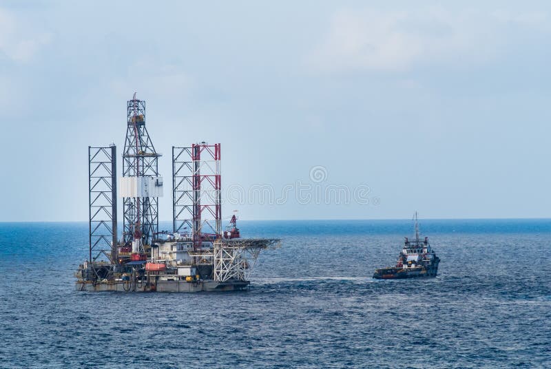 Rig move stock photo. Image of exploration, pipeline 38338608