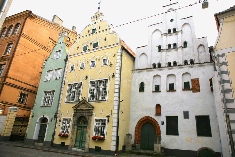 Riga - capital of Latvia. Old Town. royalty free stock images Riga - capital of Latvia. Old Town. royalty free stock images