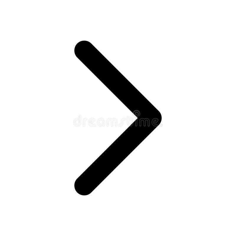 Pictogramă săgeată dreapta vector illustration