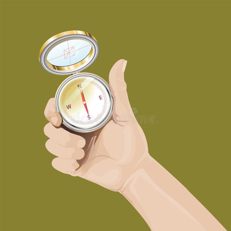 700+ Hand Holding Compass Stock Illustrations, Royalty-Free Vector Graphics  & Clip Art - iStock