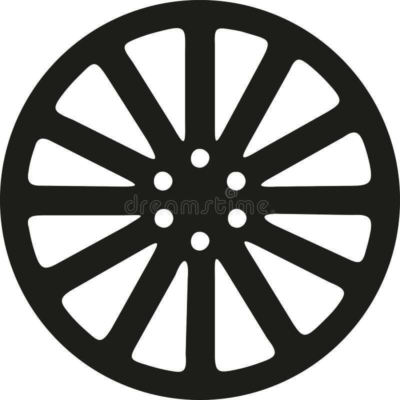 tires and rims clipart of flowers