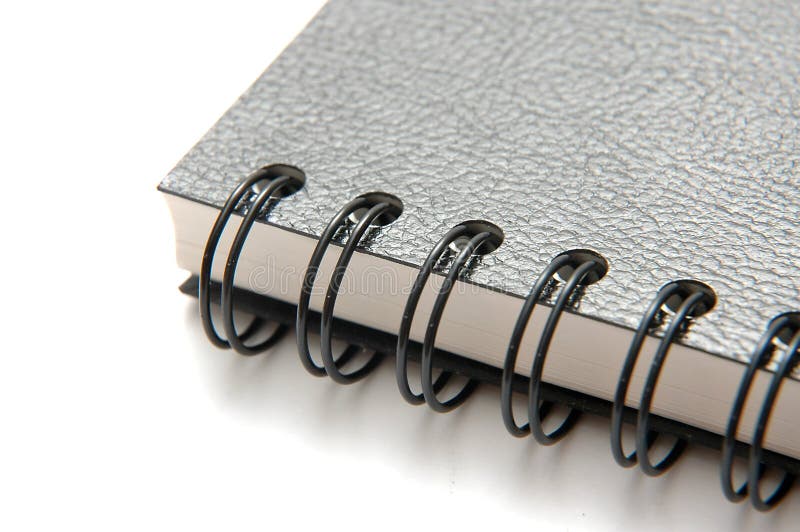 Ring Bind Black Book stock photo. Image of closeup, wedding 365112