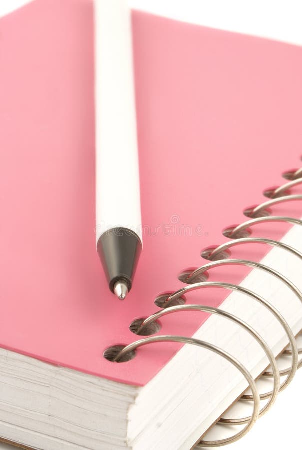 Ring binder and pen stock image. Image of ringed, school 1915749