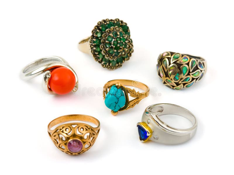 Rings and jewelry