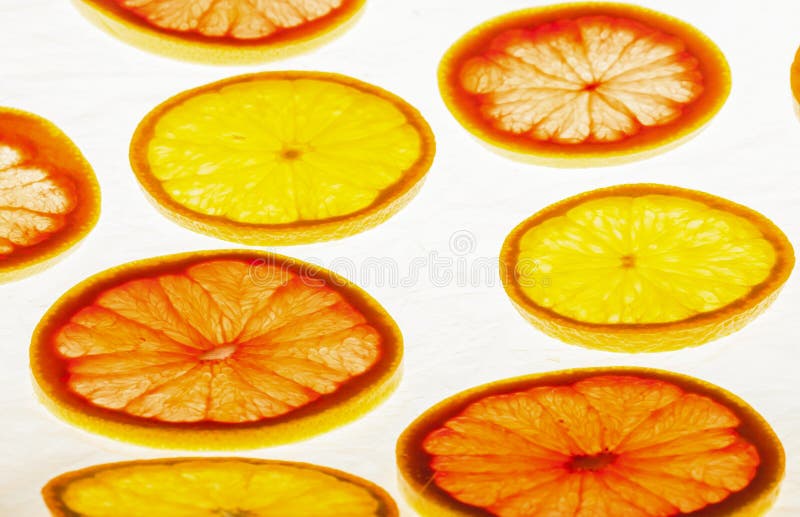 Rings of Orange and Grapefruit Stock Photo Image of tasty, ring 32338940