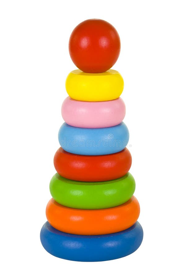 Toy Stacking Rings stock image. Image of learn, stacked - 22739325