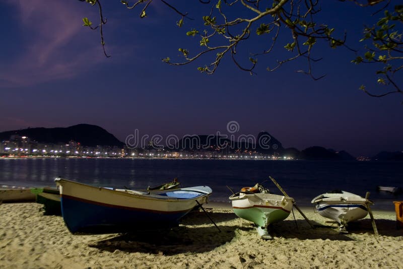 Rio de Janeiro, Copacabana lizenzfreie stockfotografie Rio de Janeiro, Copacabana lizenzfreie stockfotografie
