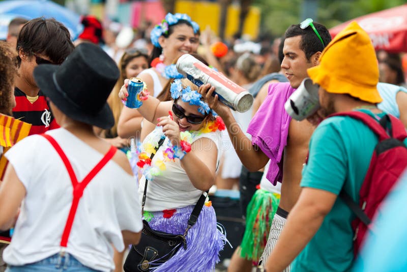 :Brazilian People Celebrates Salvador De Bahia Carnival In Brazil ...