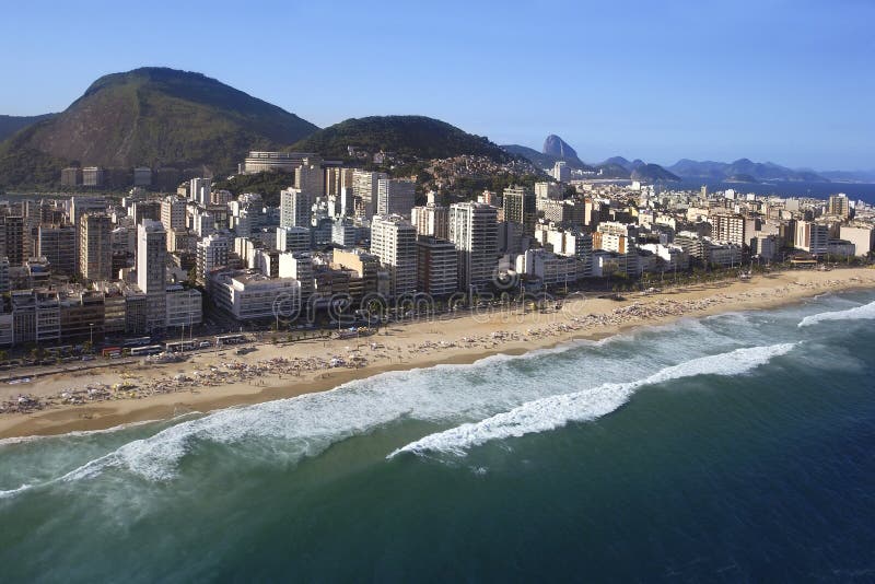 Rio de Janeiro - Ipanema-Strand - Brasilien stockfotografie Rio de Janeiro - Ipanema-Strand - Brasilien stockfotografie