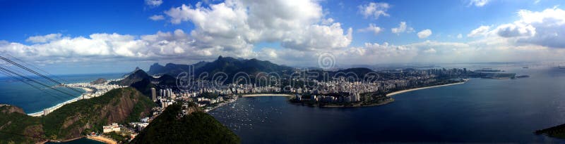 Rio de Janeiro, panorama immagini stock Rio de Janeiro, panorama immagini stock