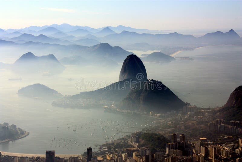 Rio De Janeiro With Sugar Loaf Mountain