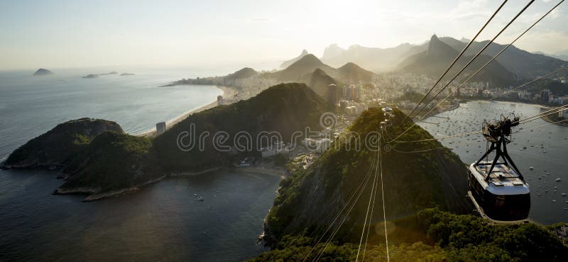 Rio de Janeiro with Sugarloaf mountain, Brazil stock image Rio de Janeiro with Sugarloaf mountain, Brazil stock image