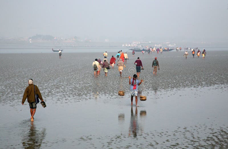 Rio de Malta do cruzamento, Bengal ocidental imagens de stock Rio de Malta do cruzamento, Bengal ocidental imagens de stock
