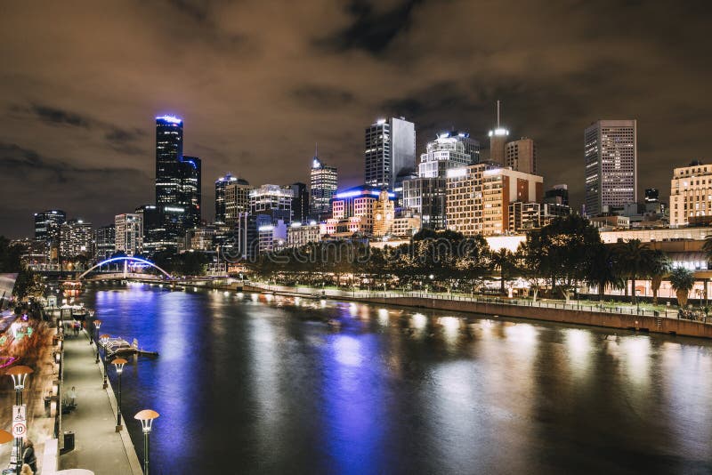 Rio de Yarra, Melbourne imagens de stock Rio de Yarra, Melbourne imagens de stock