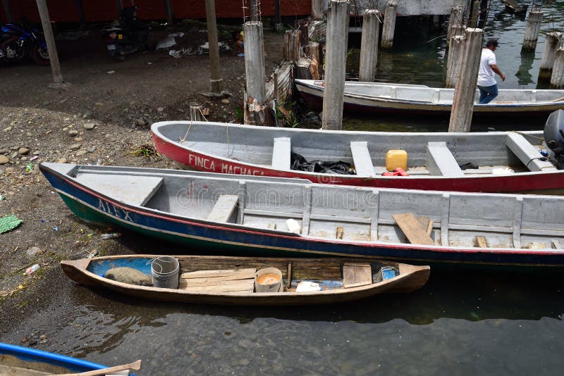 Boats of Rio Dulce.