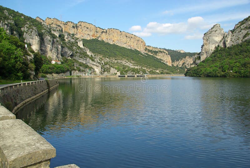 Rio Ebro Embalse de Sobron 05 photographie stock libre de droits Rio Ebro Embalse de Sobron 05 photographie stock libre de droits