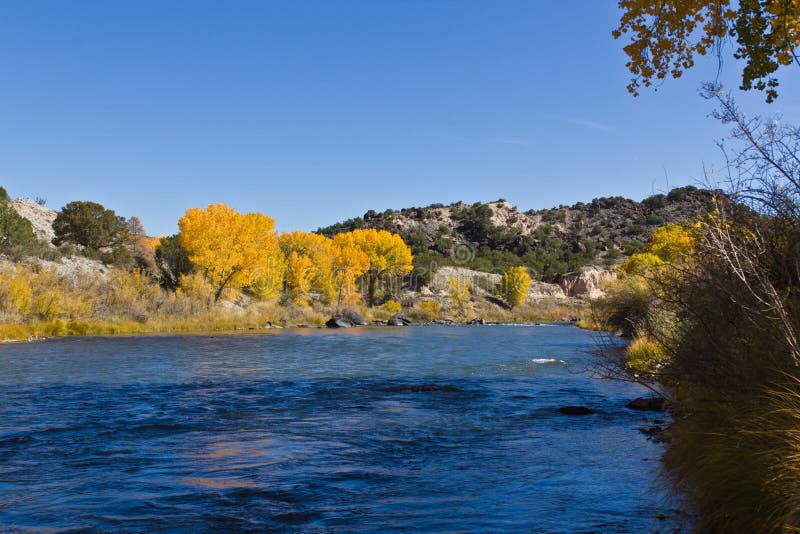 Rio Grande River in Autumn