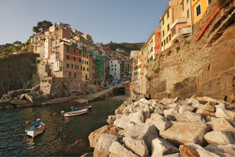 Riomaggiore stock photography Riomaggiore stock photography