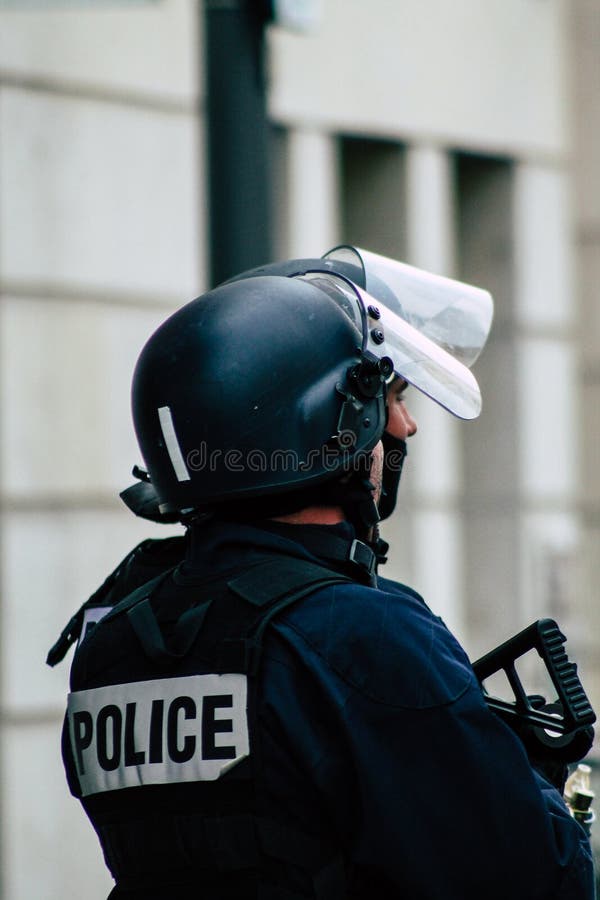 Riot in France editorial image. Image of reims, police - 183102950