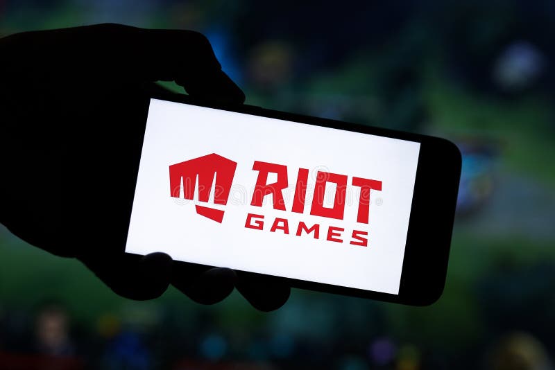 Riot Games editorial. Illustrative photo for news about Riot Games - an American video game developer, publisher and esports