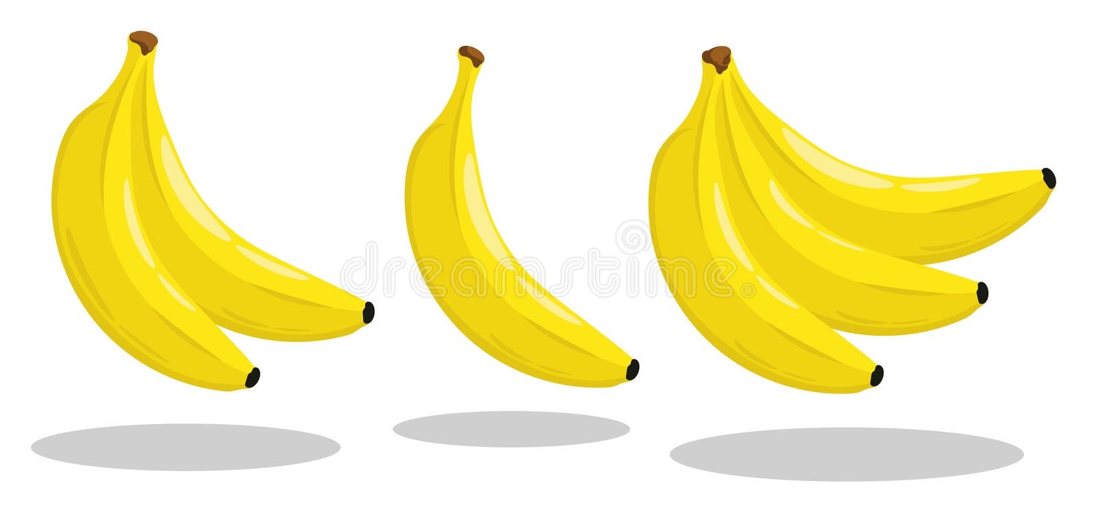 Cartoon banana fruits. Bunches of  Banana desenho, Desenhos animados,  Arvore desenho