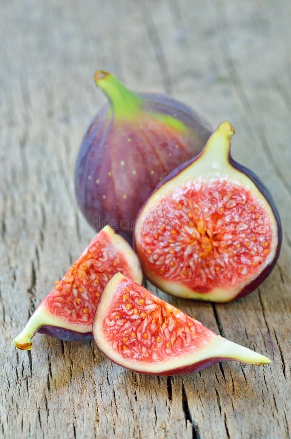 Ripe fresh fig stock photo. Image of halved, juicy, green 26841242