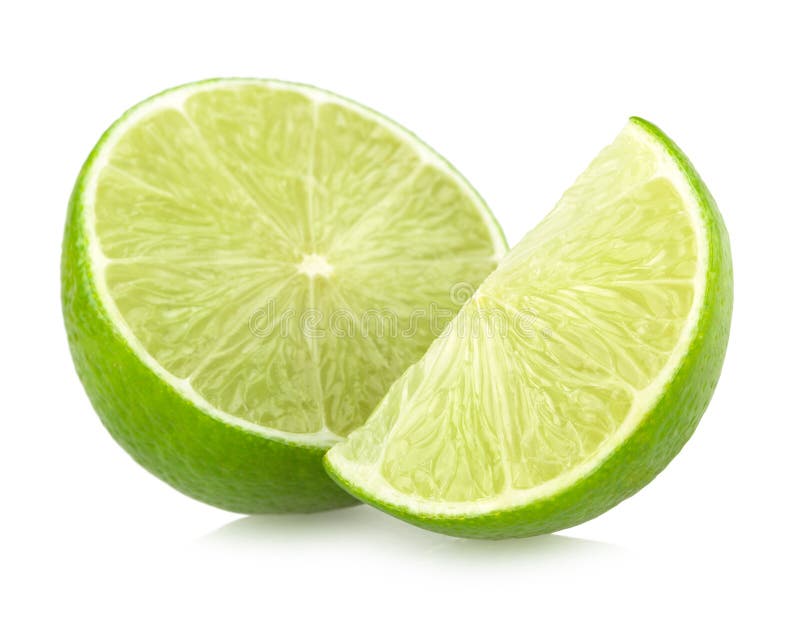 Ripe lime slices