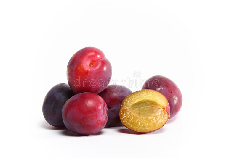 Ripe plums stock photo. Image of harvest, plum, ripening 190053004