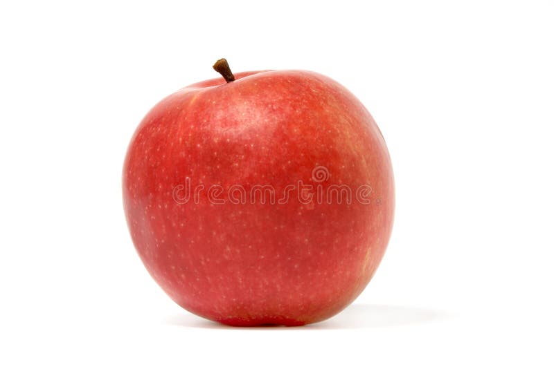 Ripe red apple