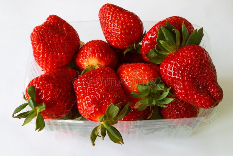 Ripe Strawberry.Fruit Basket. Stock Image - Image of vitamin ...