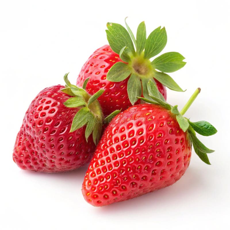 Ripe Strawbär vektor illustrationer