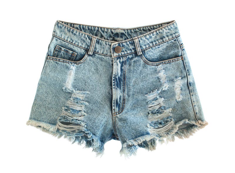 Sims 4 CC Ripped Jean Shorts