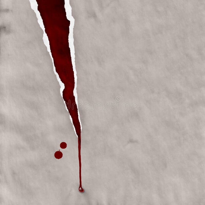 Blood paper stock illustration. Illustration of concept 14067288