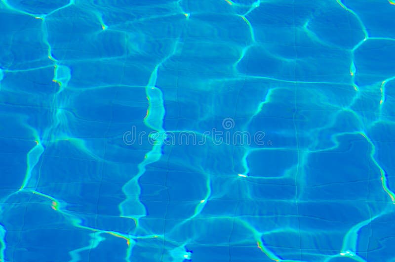 Ripple Water in swimming pool royalty free stock photography