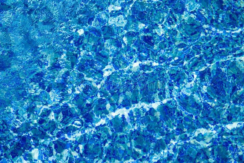 Water in swimming pool royalty free stock photography