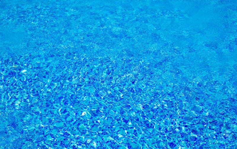 Water in swimming pool stock photography