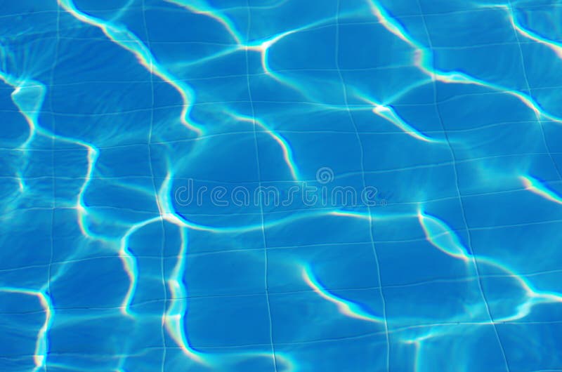 Water in swimming pool royalty free stock photos