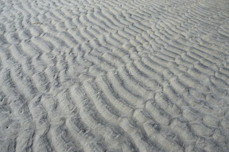 Rippled Water Effect on Sand Stock Photo - Image of brown, rippled ...
