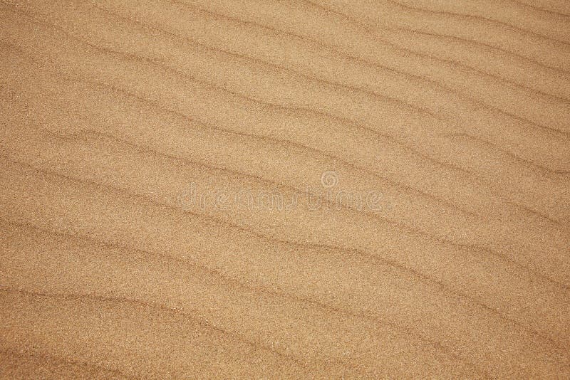 Ripples in beach sand royalty free stock image
