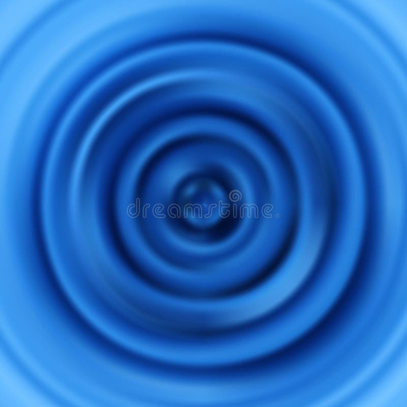 Ripples. Circular vibrations. Vector pattern